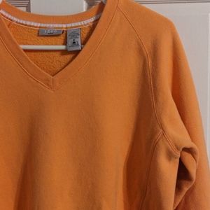 Orange Izod medium sweatshirt